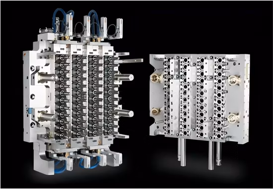 주문을 받아서 만들어진 플라스틱 애완 동물 병은 단지 주입 형 포장 조형 형을 미리 형성합니다